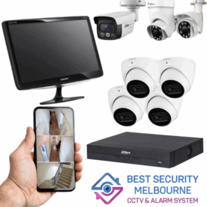 Dahua 4 x8 MP Eyeball Network Camera Full Kit